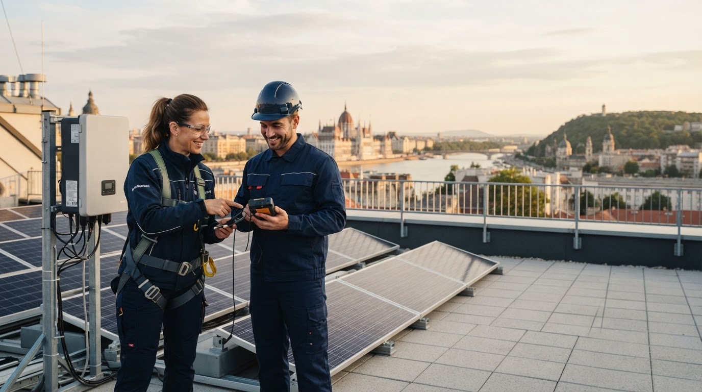 Magyar Energia adatvezérelt döntéstámogató platformjának illusztrációja